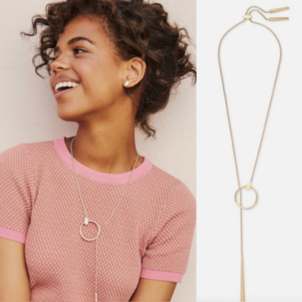 Kendra Scott Tegan Y Necklace in Gold